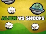 играть Alien vs sheep now