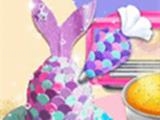 играть Unicorn mermaid cake now