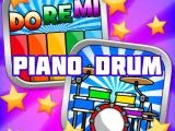 играть Piano and drum for kids now