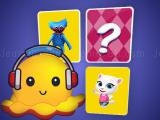 играть Octopus memory card match now