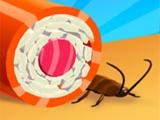 играть Sushi roll 3d now