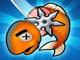 играть Ninja fishing 2d now