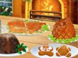 играть Cooking christmas traditional food now