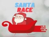 играть Santa race now