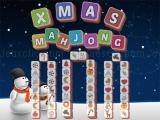 играть Xmas mahjong tiles now