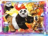играть Kungfu panda match3 puzzle now