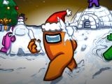играть Among us christmas memory now