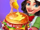 играть Burger cooking chef now