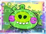 играть Bad piggies mact3 puzzle now