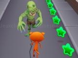 играть Angry cat run - zombies alley now