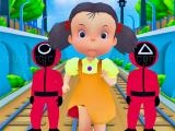 играть Subway squid game 3d - subway runner now