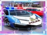 играть Police cars match3 puzzle slide now