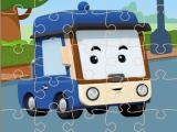 играть Robocar jigsaw now
