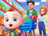 играть Cute family shopping now