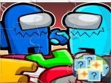 играть Among us match3 cards now