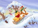 играть Christmas winnie pooh jigsaw now