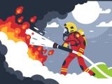 играть Fire fighters jigsaw now