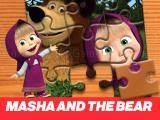 играть Masha and the bear jigsaw puzzle now