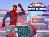 играть Spiderman gold miner now