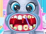 играть Baby hippo dental care now