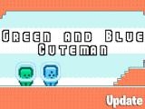 играть Green and blue cuteman now