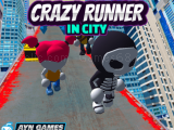 играть Crazy runner in city now