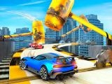 играть Stunt car driving challenge - impossible stunts now