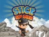 играть Stick soldier hero now