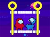 играть Among rescue impostor pull the pin now