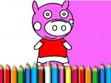играть Bts pig coloring game now