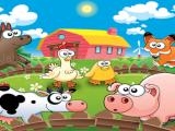 играть Farm animals learning now
