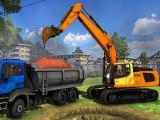 играть Construction trucks hidden diggers now