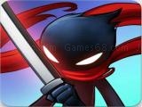 играть Stickman samurai katana now