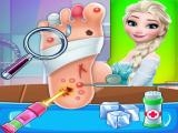 играть Elsa foot doctor clinic : frozen  surgery hospital now