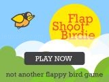 играть Flap shoot birdie mobile friendly fullscreen game now