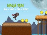 играть Ninja run - fullscreen running game now