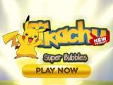 играть Super pikachu bubbles now