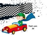 играть Cars 3d color by number now