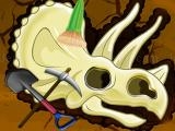 играть Digging games - find dinosaurs bones now