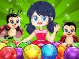 играть Miraculous ladybug bubble shooter now