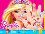 играть Barbie hand doctor: fun games for girls online now