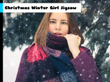 играть Christmas winter girl jigsaw now