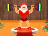играть Santa weightlifter now