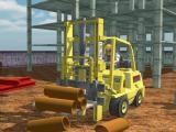 играть Forklift drive simulator now