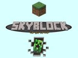 играть Minecraft - skyblock now