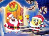 играть Spongebob christmas jigsaw puzzle now