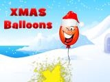 играть Xmas balloons now