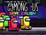 играть Among us space rush now
