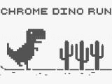 играть Chrome dino run now