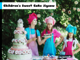 играть Children's sweet cake jigsaw now
